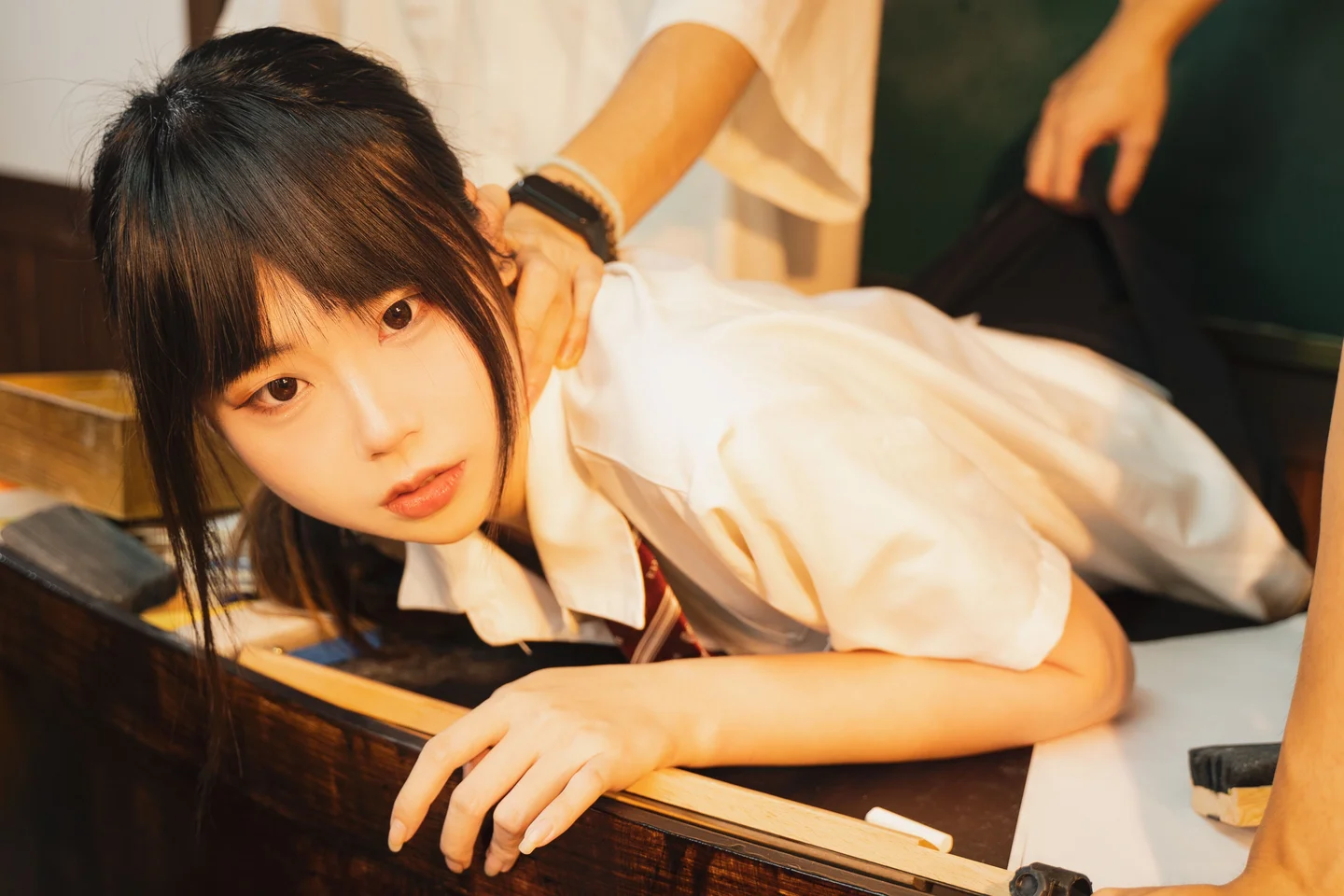 安曜曜 - 教室放学后 [68P-294MB] tg@simisebaisi 【丝足阁】014.webp